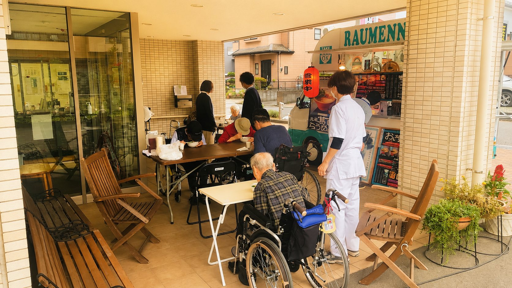 商業施設・観光スポットでの出店