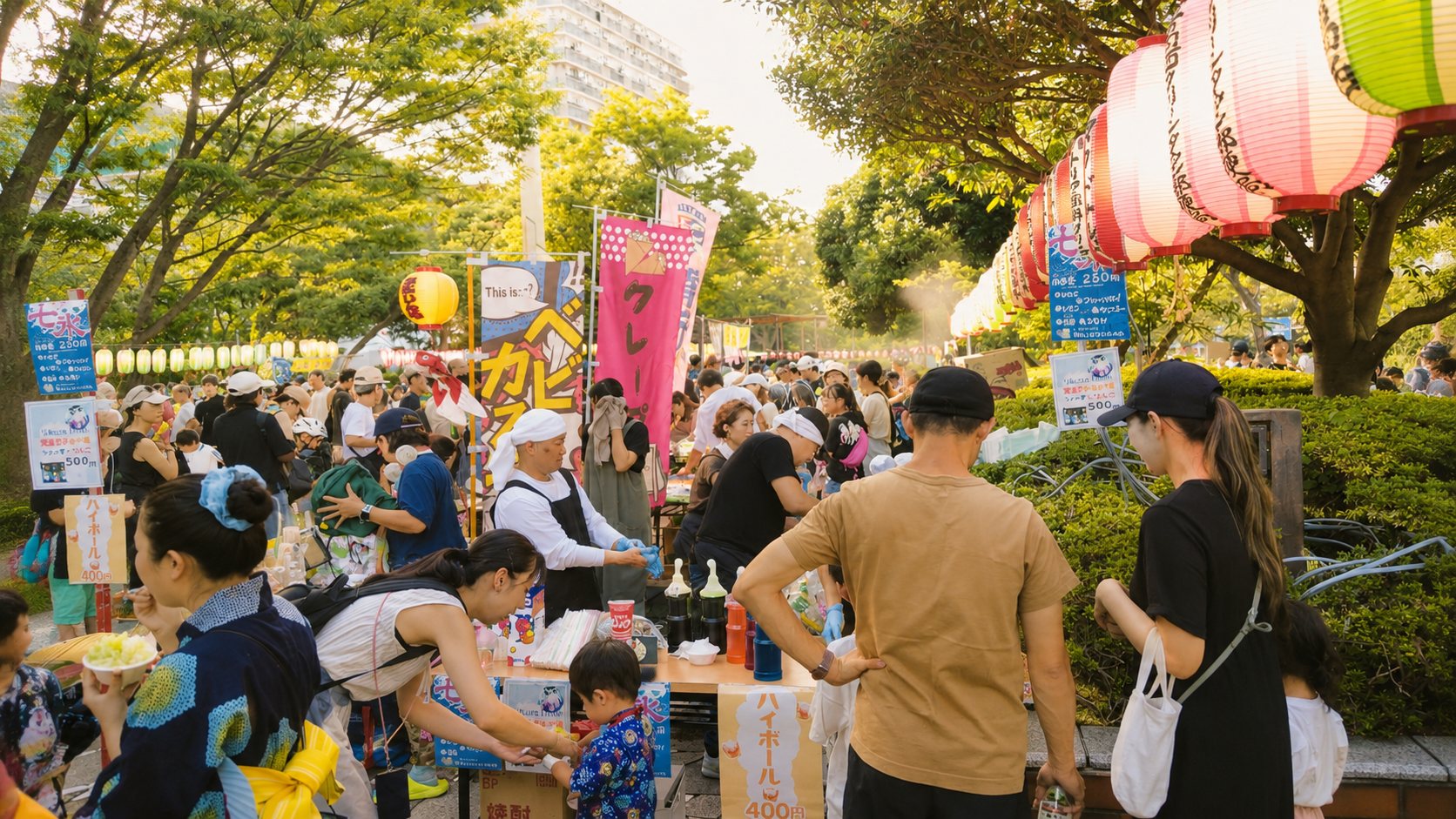 お祭り・地域イベントでの出店